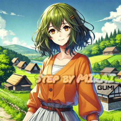 Step by MIRAI! (feat. GUMI)のジャケット写真