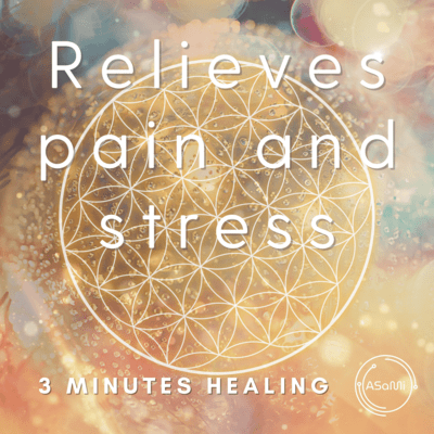 Flower of Life - Pain and Stress Relief - 3 Minute Healing Front Cover