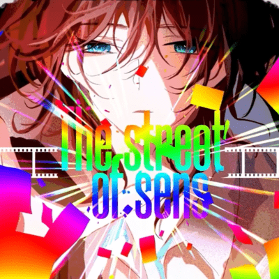 The Street of Sens (feat. HATSUNE MIKU) Front Cover