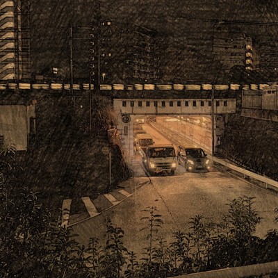 Quiet night Front Cover