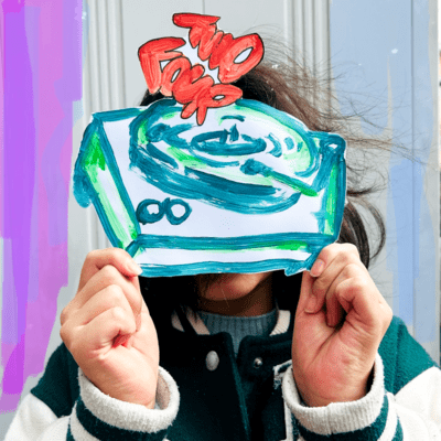 ターンテーブルの上のジャケット写真