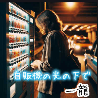 Jihanki no Hikari no Moto de (Under the Vending Light - Japanese Ver.) Front Cover