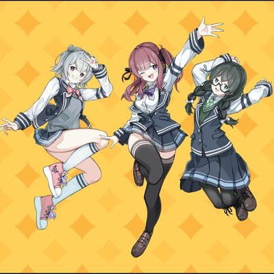 Tokimeki Jumping !! (feat. Koharu Rikka, Natsuki Karin & Hanakuma Chifuyu) Front Cover