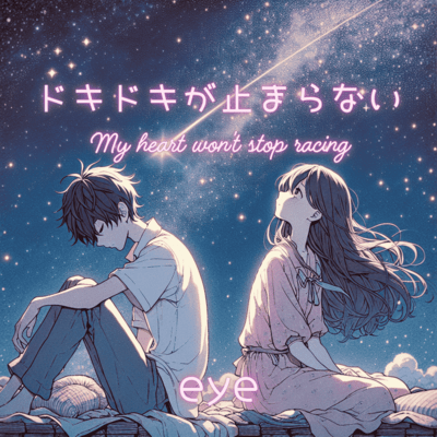 My heart won't stop racing. Front Cover