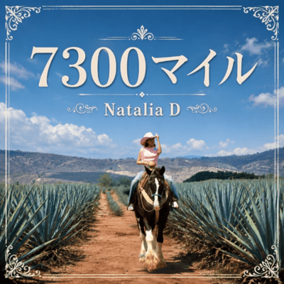 7300 miles Front Cover