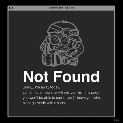 Not Foundのジャケット写真