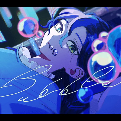 Bubble (feat. HATSUNE MIKU) Front Cover