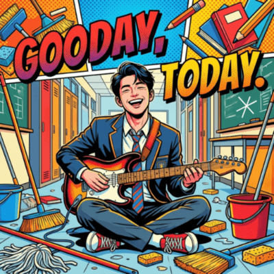 GOODAY, TODAY. Front Cover