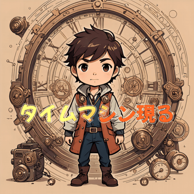 The Time Machine Appears Front Cover