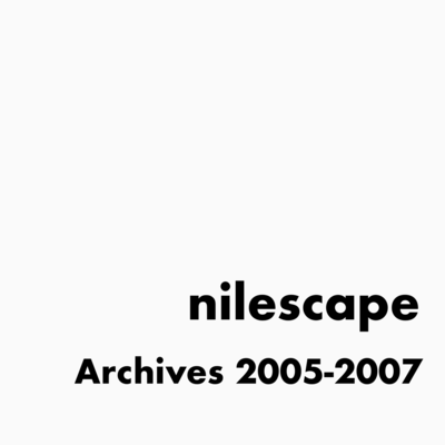 Archives 2005-2007 Front Cover