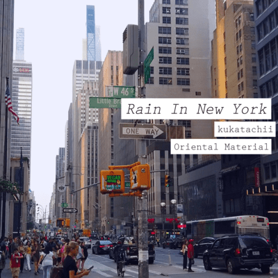 Rain In New York Front Cover