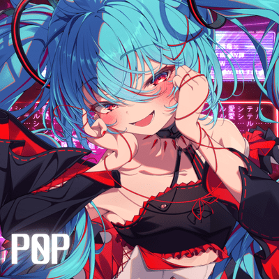 SCARLET EYES (feat. HATSUNE MIKU) Front Cover