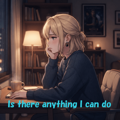Is there anything I can doのジャケット写真