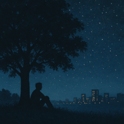 lonely night Front Cover