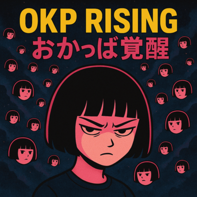OKP RISING おかっぱ覚醒のジャケット写真