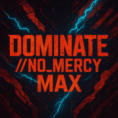 DOMINATE://NO_MERCY MAX Front Cover