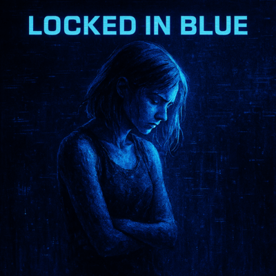 Locked in Blue Front Cover