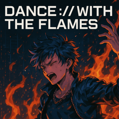 DANCE://WITH THE FLAMES Front Cover