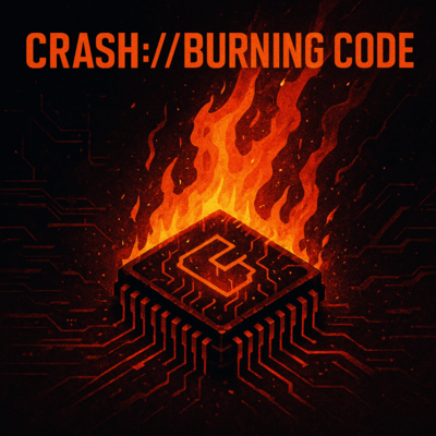 CRASH://BURNING CODE Front Cover