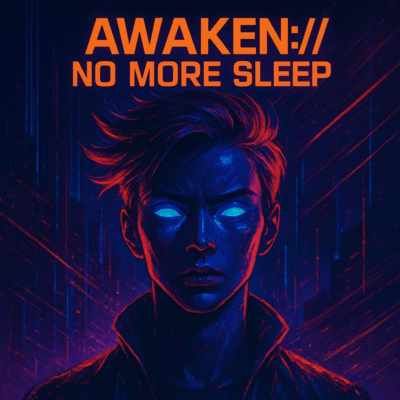 AWAKEN://NO MORE SLEEP Front Cover