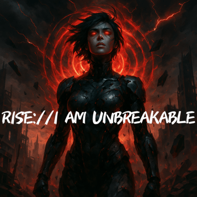 RISE://I AM UNBREAKABLE Front Cover