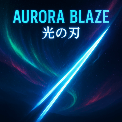 AURORA BLAZE - Blade of Light Front Cover