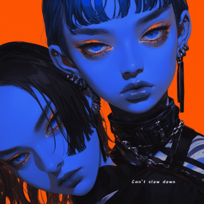Can’t slow downのジャケット写真