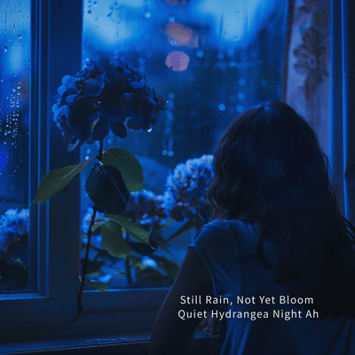 Still Rain, Not Yet Bloom Quiet Hydrangea Night Ah Front Cover