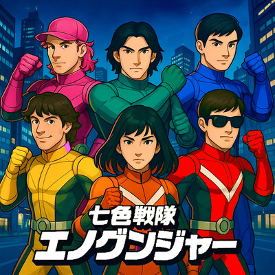 七色戦隊エノグンジャーのジャケット写真