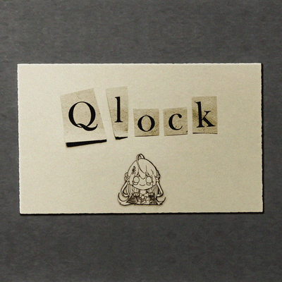 Qlock Front Cover