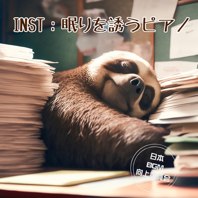 INST: Invite you to sleep to get sleepy just by listening to the piano Front Cover