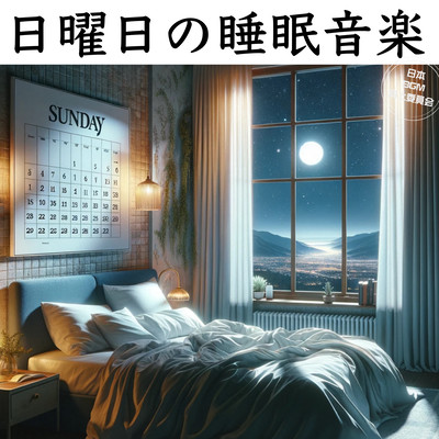 Sunday Sleep Music Weekly Night Routine Healing Sleep Ambi Piano Relaxation Healing Good Sleep Night Work Meditation BGM Front Cover