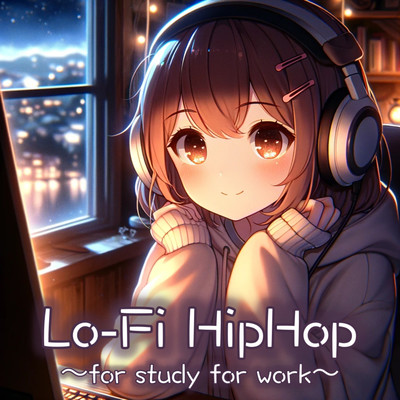 Lo-Fi HipHop for study for work Relax Jazz Beats Japanese Chillout Front Cover