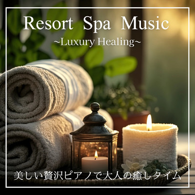 Resort Spa Music ~Luxury Healing~ Adult healing time with a beautiful luxury piano For healing, sleeping, and meditation Front Cover