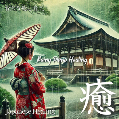 Rainy Piano Healing 贅沢な癒し音楽 Japanese Healing -癒- 睡眠用 瞑想用 癒し用のジャケット写真