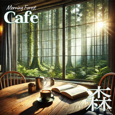 Morning Forest Cafe - A Luxurious Morning Piano Healing to Naturally Incorporate into Your Forest Morning Routine Front Cover