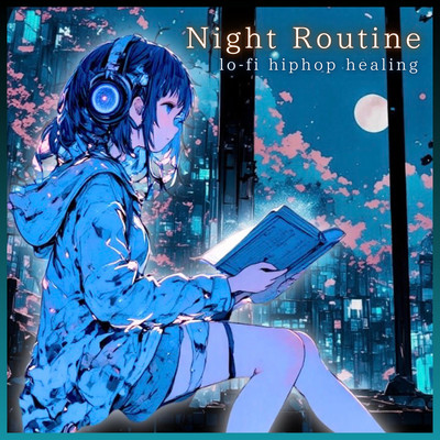 Lo-fi Hip Hop Healing Night Routine Front Cover