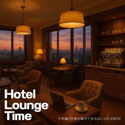 Chic Hotel Lounge Time: Mysteriously Concentration-Inducing Background Music for Work, Study, and Job-related Tasks Front Cover