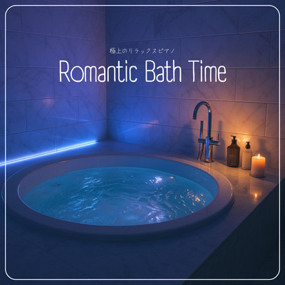 Romantic Bath Time: Supreme Relaxing Piano Music Front Cover