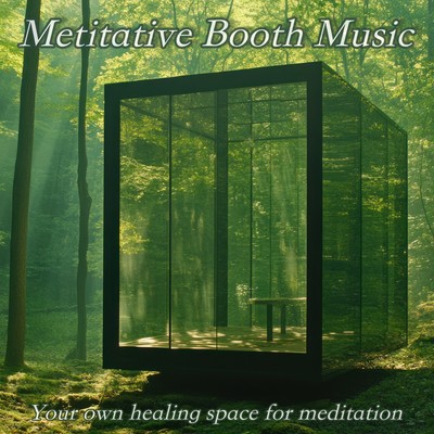 Meditative Booth Music: Your Personal Healing Space for Meditation Front Cover