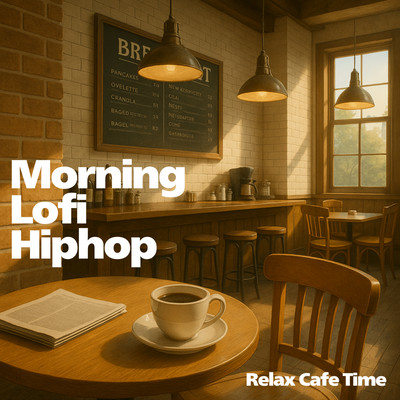 Morning Lofi Hip Hop - Relaxing Cafe Time- Front Cover