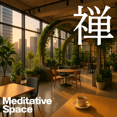 Meditative Space - For Work, Lounge, Study Front Cover