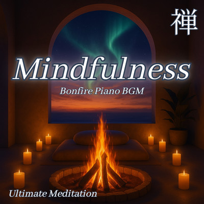 Mindfulness -Bonfire Piano BGM- Ultimate Meditation 禅のジャケット写真