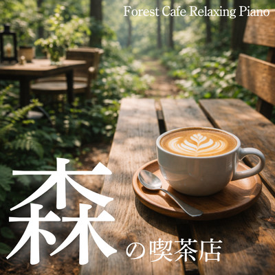 Relaxing Piano at Forest Cafe - A woodland coffee shop experience Front Cover