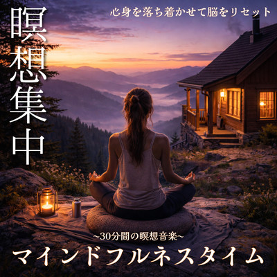 Mindfulness Time: 30-Minute Meditation Music to Calm Your Mind and Body and Reset Your Brain Front Cover