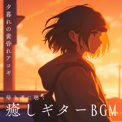 Soothing Acoustic Guitar BGM for Your Commute Home: Acoustic Guitar at Dusk Front Cover