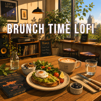 Brunch Time Lofi -Chillout Cafe Background Music- Front Cover