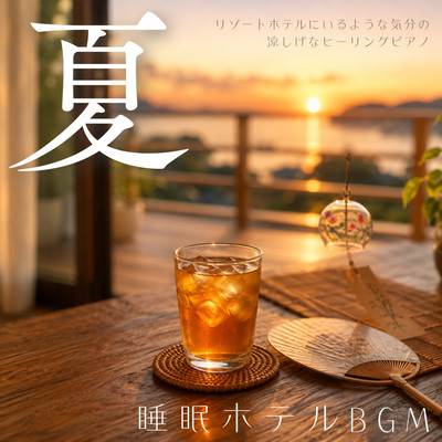 Sleep Hotel BGM: Summer-Cool, Healing Piano Music That Makes You Feel Like You're at a Resort Hotel Front Cover