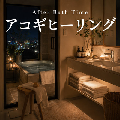 After Bath Time Acoustic Healing for Nighttime Routine and Sleep Front Cover