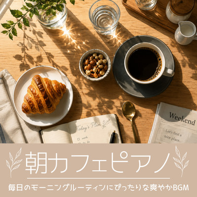 Morning Café Piano: Refreshing Background Music Perfect for Your Daily Morning Routine Front Cover